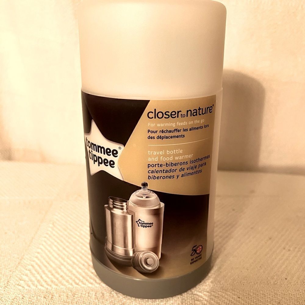 Tommee Tippee Closer to Nature Portable Travel Baby Bottle/Food Warmer NWT